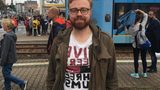 Stimmenfang auf der #WirSindMehr-Demo
