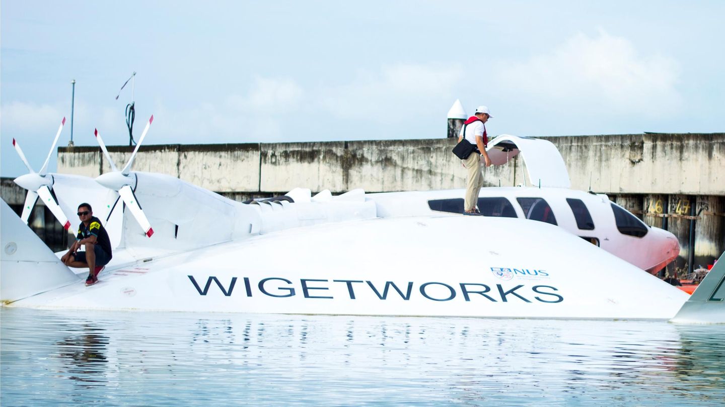 Gegenüber einem Wasserflugzeug oder einem Hubschrauber benötigt ein Ekranoplan sehr viel weniger Treibstoff.