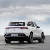 Mercedes EQ C - das Heck erinnert an Porsche-Modelle