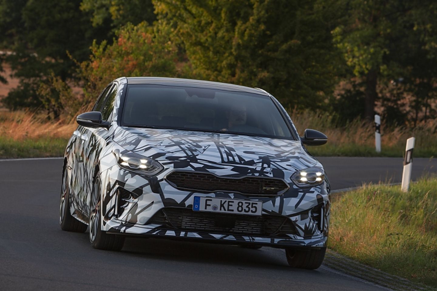 Kia Pro Ceed 1.6 T-GDI - auf letzten Testfahrten