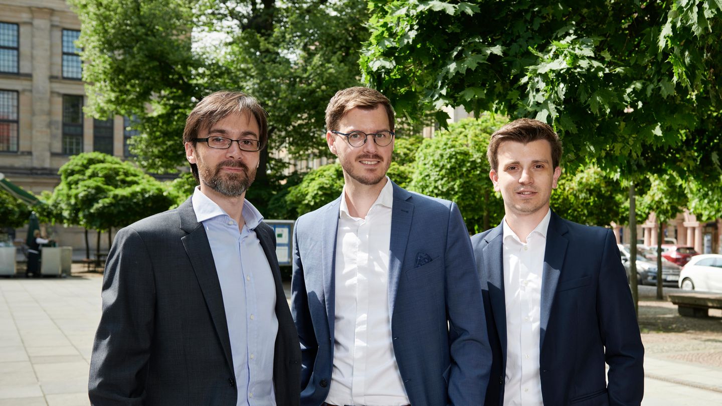 Die Ineratec-Gründer Paolo Piermartini, Tim Böltken und Philipp Engelkamp (v. l.).