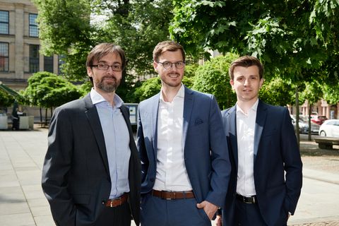 Die Ineratec-Gründer Paolo Piermartini, Tim Böltken und Philipp Engelkamp (v. l.).