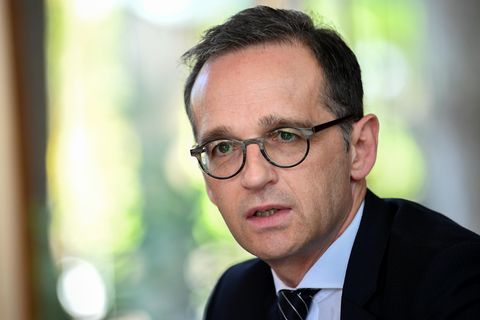 Heiko Maas trifft sich in Ankara den türkischen Präsidenten Recep Tayyip Erdogan 