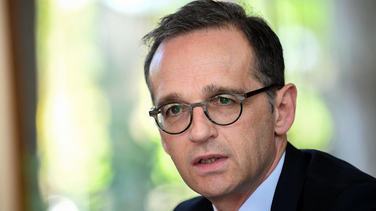 Heiko Maas trifft sich in Ankara den türkischen Präsidenten Recep Tayyip Erdogan 