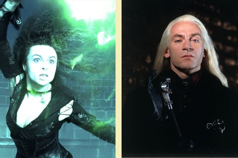 Bellatrix Lestrange und Lucius Malfoy