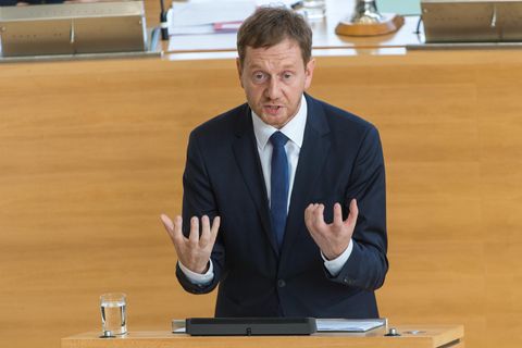 Sachsens Ministerpräsident Michael Kretschmer (CDU)