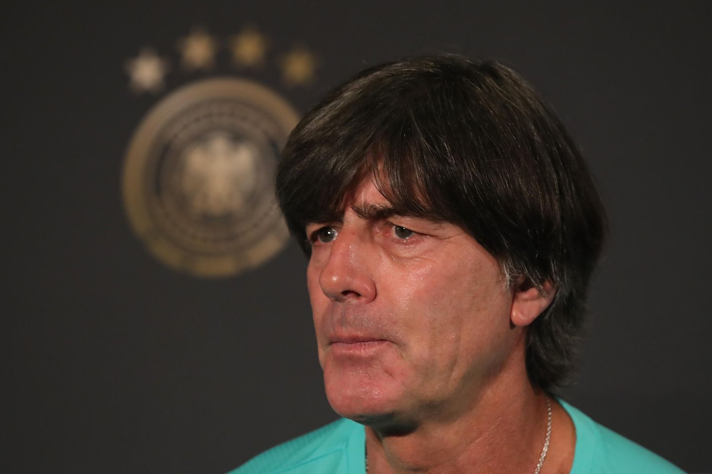 Joachim Löw wirkte auf der PK zum Frankreich-Spiel ruhig und konzentriert