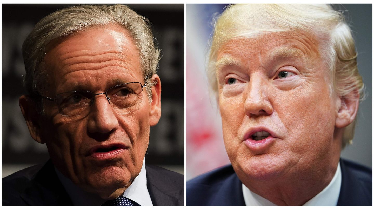 Zwischen Woodward und Trump entspann sich Gespräch ohne Sinn und Ziel