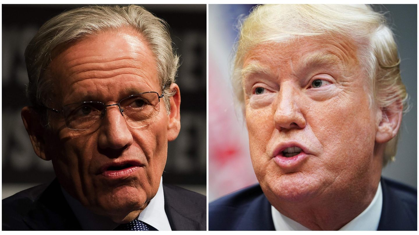 Zwischen Woodward und Trump entspann sich Gespräch ohne Sinn und Ziel