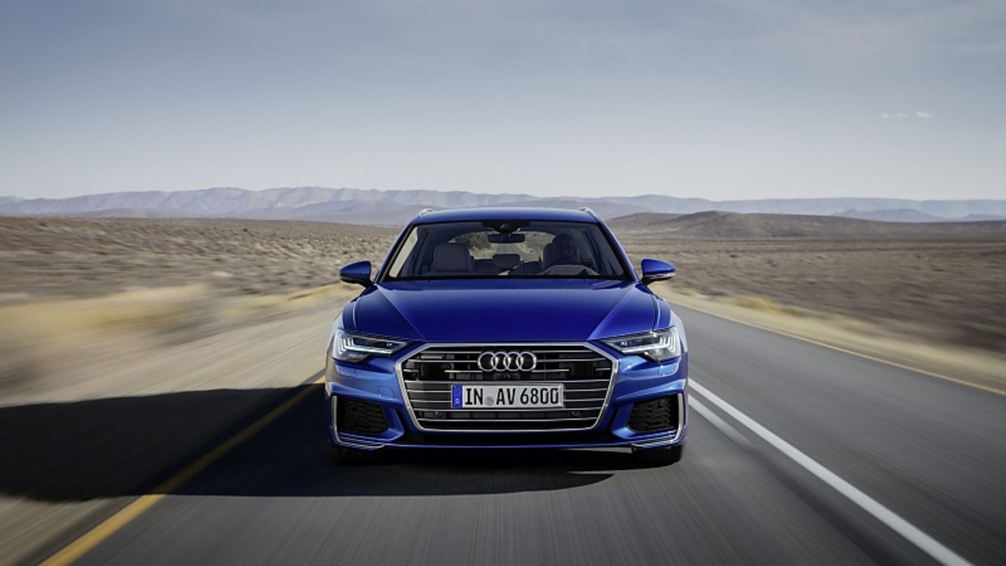 Der Audi A6 Avant 45 TFSI quattro ist 250 km/h schnell
