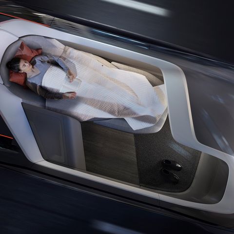 Volvo 360c Concept - auch schlafen ist jederzeit möglich