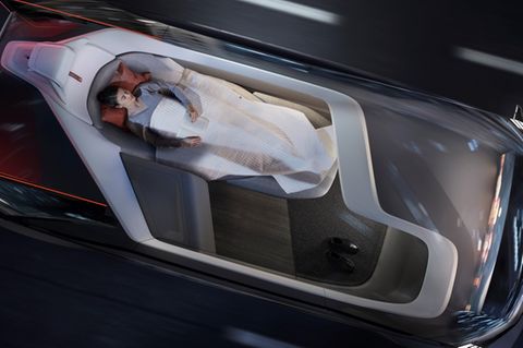 Volvo 360c Concept - auch schlafen ist jederzeit möglich