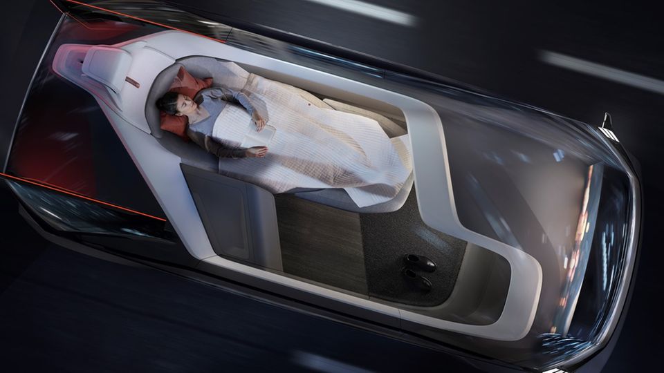 Volvo 360c Concept - auch schlafen ist jederzeit möglich