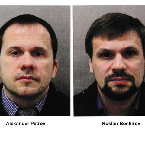 Skripal-Attentat: Mit diesen Fotos sucht Sctland Yard nach Alexander Petrow und Ruslan Boschirow.
