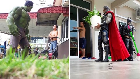 Spiderman, Hulk, Thor & Co: Wenn Superhelden bei der Hausarbeit helfen