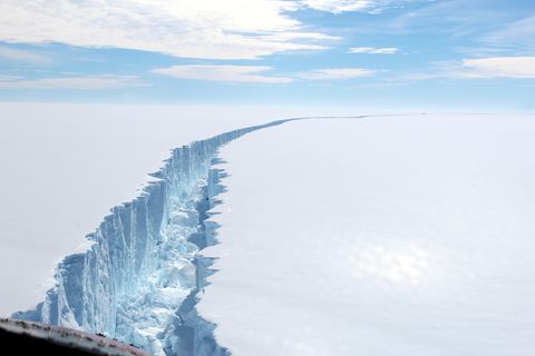 Abbruch vom Larsen-C-Schelfeis: Eisberg A68