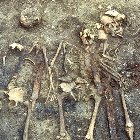 Lehrreicher Fund: Es handelt sich um die größte erhaltene Grablege der Epoche in Deutschland