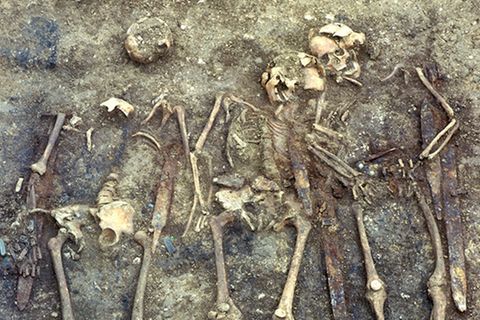 Lehrreicher Fund: Es handelt sich um die größte erhaltene Grablege der Epoche in Deutschland