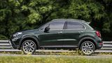 Fiat 500X - von der Seite unverändert