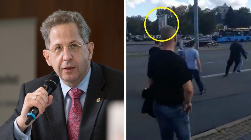 Chemnitz: Es gibt auch "gute Gründe" dafür, dass das Jagdszenen-Video echt ist Verfassungsschutzpräsident Hans-Georg Maaßen, Jagdszene aus Chemnitz