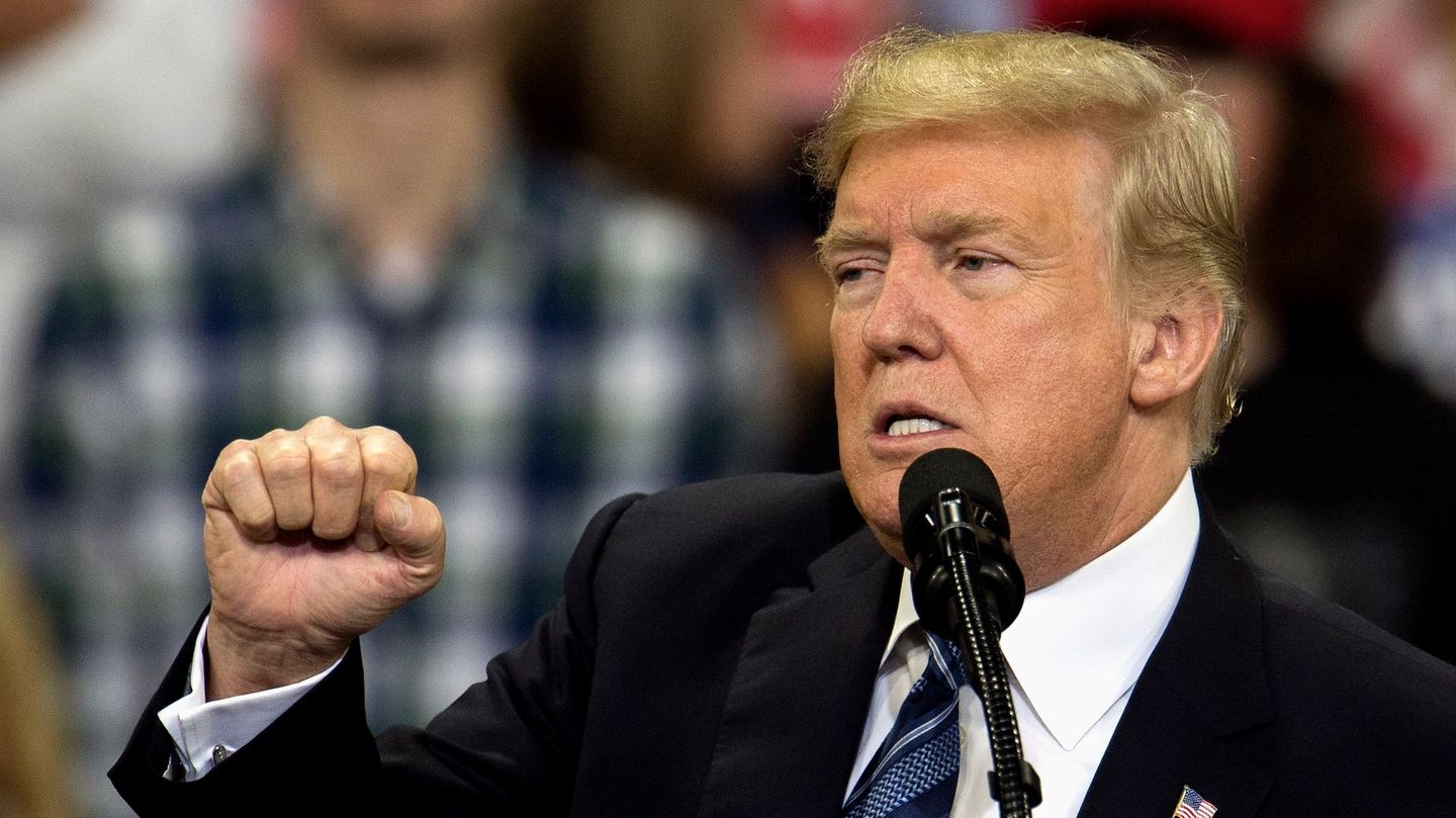 US-Präsident Donald Trump reagierte wütend auf den anonymen Gastbeitrag über ihn in der "New York Times"