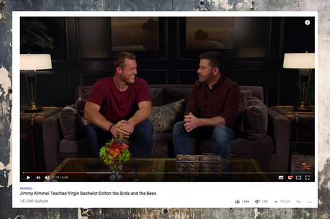 Jimmy Kimmel klärt US-Bachelor auf – weil er noch Jungfrau ist