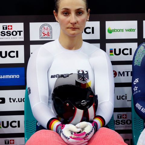 Kristina Vogel, hier bei der WM in China 2017, ist zweimalige Olympia-Siegerin im Rad-Sprint