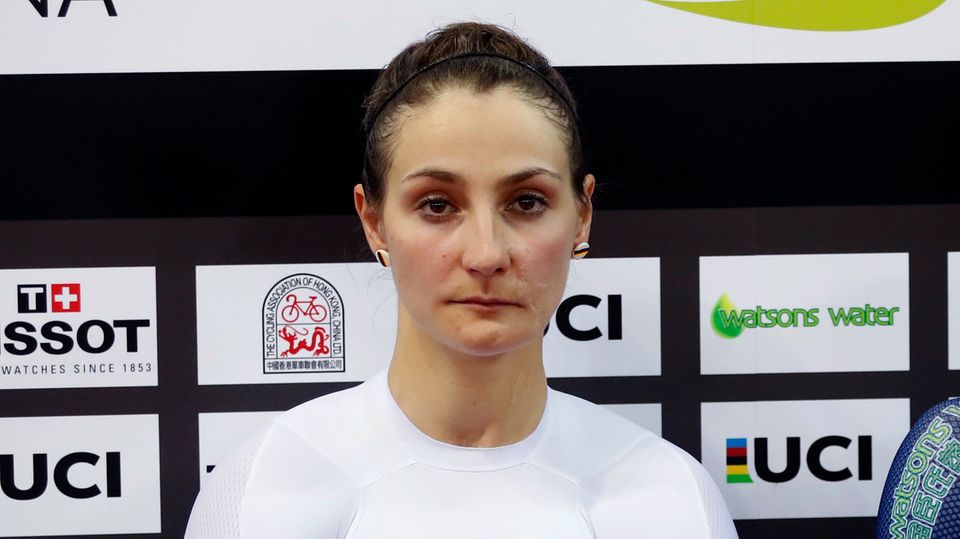 Kristina Vogel, hier bei der WM in China 2017, ist zweimalige Olympia-Siegerin im Rad-Sprint