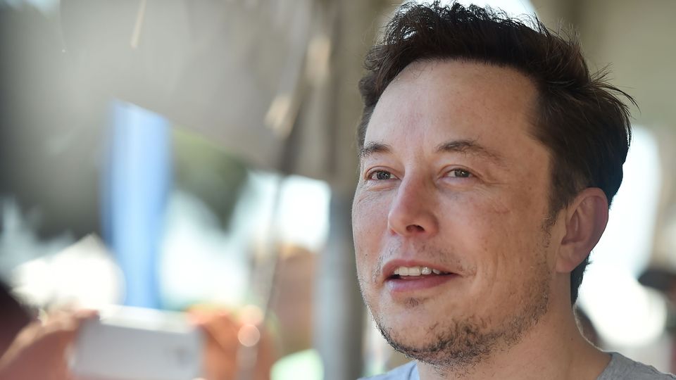 Elon Musk kifft