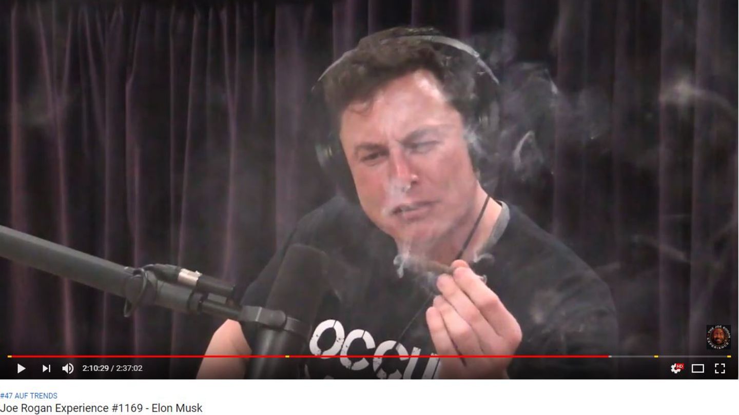 Elon Musk bei Joe Rogan