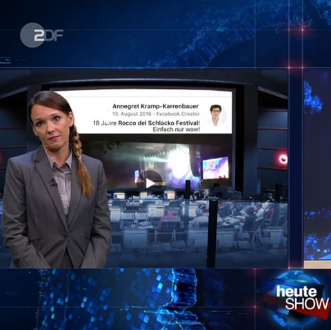 Carolin Kebekus und Oliver Welke thematisierten in der "heute-show" die Ereignisse von Chemnitz