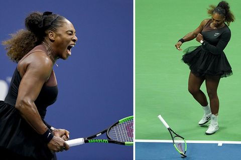Serena Williams im Finale der US Open