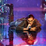 Küblböck während einer TV -Gala zum 100-jährigen Jubiläum der GEMA.