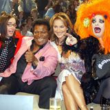 Dürfte im kollektiven Bewusstsein längst verschwunden sein: Daniel Küblböck war gemeinsam mit Roberto Blanco, Caroline Beil und Nina Hagen Teil der Prominenten-Jury der RTL-Sendung "Star-Duell". Darin sollten Promis, die nicht singen können, es trotzdem tun.