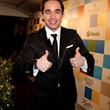 Küblböck im Smoking während der Eröffnung des "Axel Hotel Berlin".