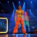 Er liebte es schrill, auch hier beim Auftritt in der Musiksendung "The Dome"