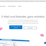 Outlook.com  Vor vielen Jahren hieß der Dienst noch Hotmail. Microsoft kaufte den kostenlosen Mailer und baute ihn umfangreich zum kostenlosen Outlook.com um. Mit dem Mailprogramm, dem Terminplaner und den Dienste OneNote sowie der Cloud OneDrive ist Outlook.com eine gute Alternative zum Google-Angebot. Der Kalender wurde mit dem jüngsten Update um "Familienfunktionen" erweitert. Wie bei Google gilt aber auch hier: Wenn man seine Familie damit organisieren möchte, sollten sich alle ein Konto bei Outlook.com anlegen. In Windows 10 sind die Dienste nahtlos integriert.  http://www.microsoft.com/de-de/outlook-com/