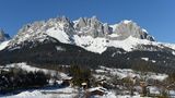 Der Blick auf den "Wilden Kaiser"