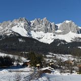 Der Blick auf den "Wilden Kaiser"