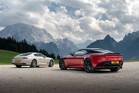 Aston Martin DBS - Bentley Continental GT