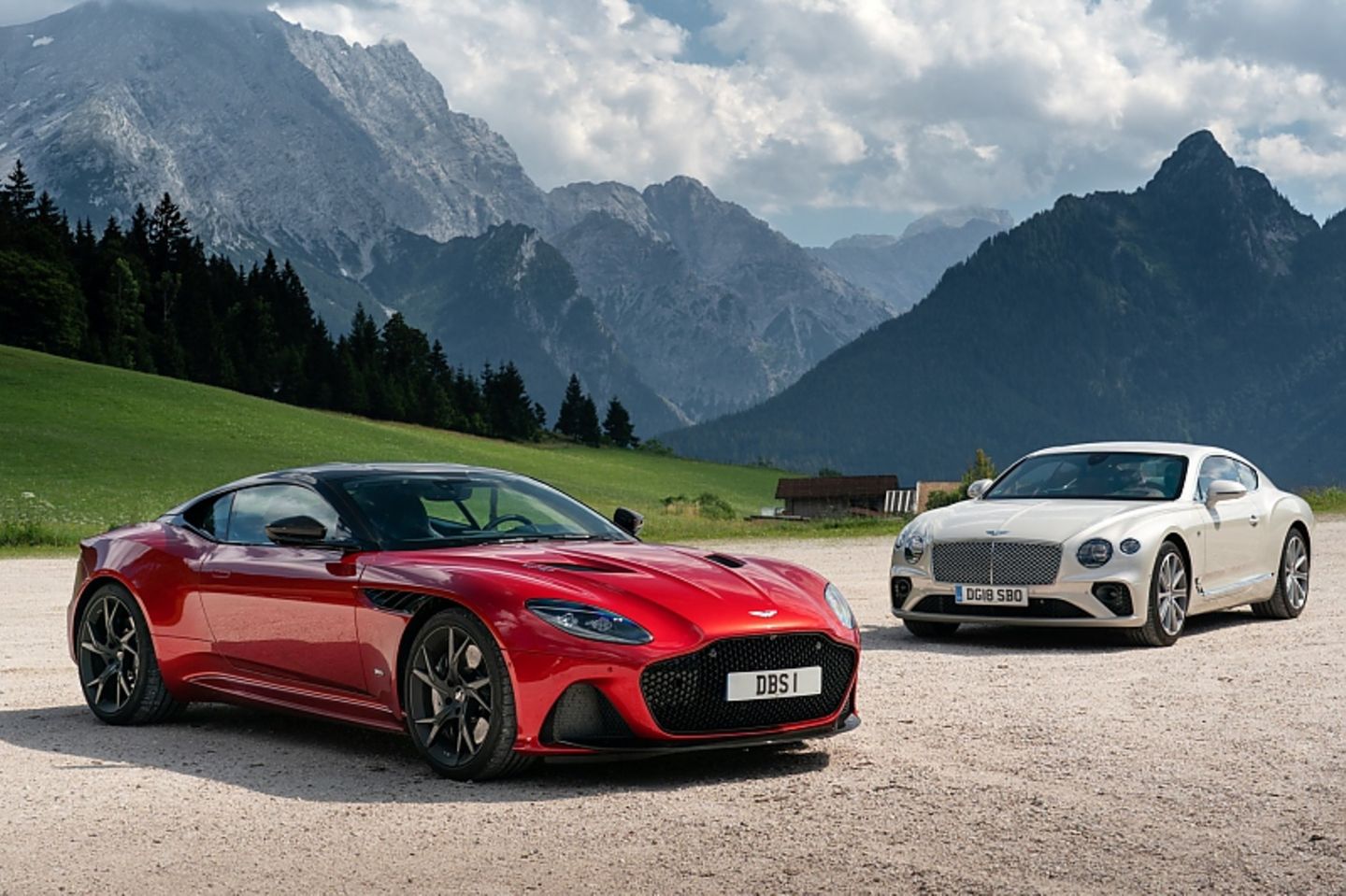 Aston Martin DBS - Bentley Continental GT