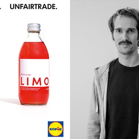 Lemonaid-Gründer Paul Bethke wehrt sich mit einer Social-Media-Kampagne gegen die Lidl-Kopie seiner Fairtrade-Limonade