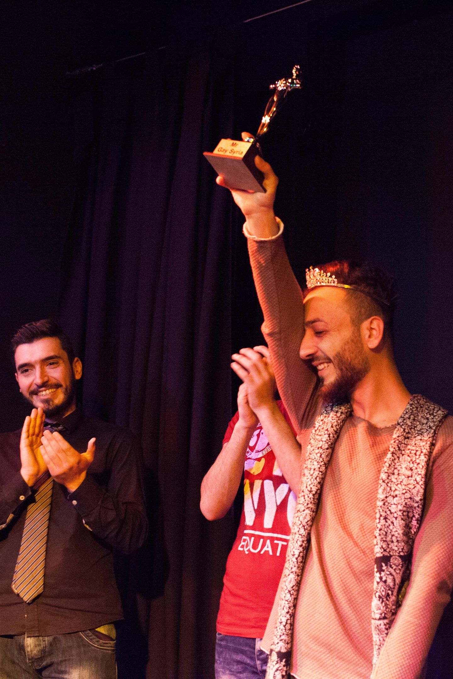 Die Rolle seines Lebens: Als Preis bekommt Hussein eine Oscarstatue aus Plastik.