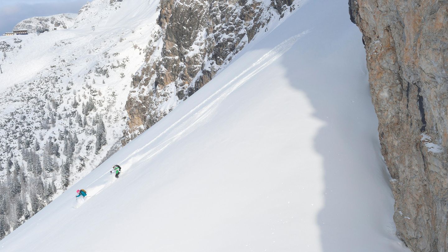 Freerider im Skigebiet Axamer Lizum