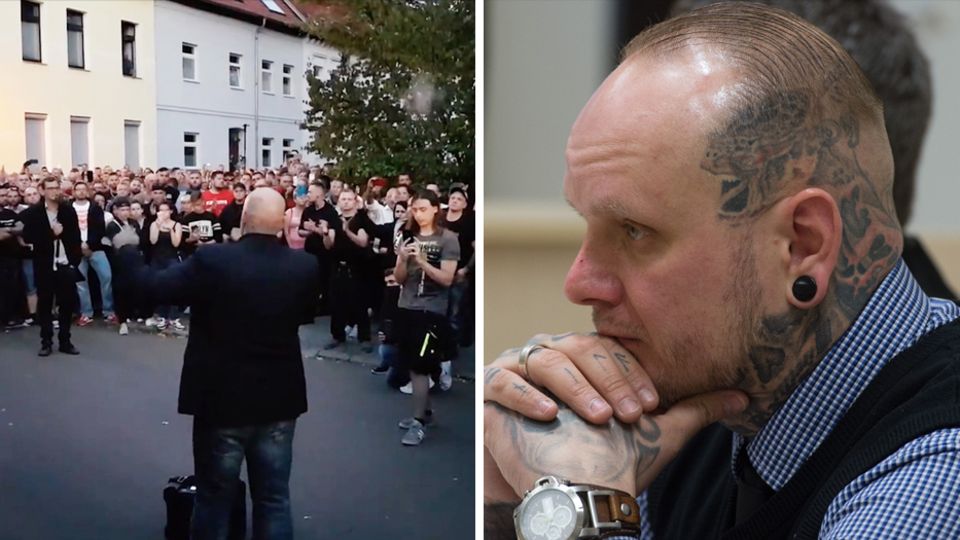 Kranzniederlegung der AfD: Mehrere Hundert Menschen nehmen an Trauermarsch in Köthen teil Kranzniederlegung der AfD: Mehrere Hundert Menschen nehmen an Trauermarsch in Köthen teil