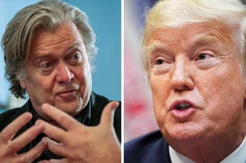 Donald Trump und Steve Bannon