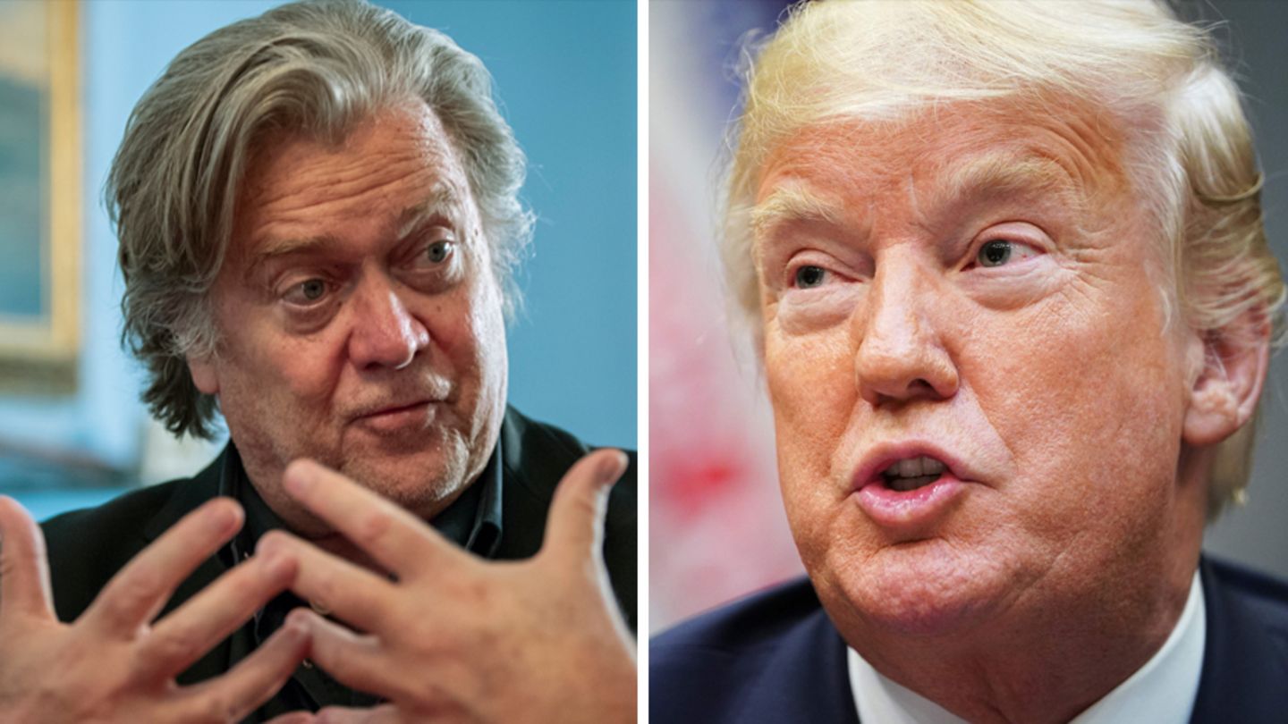 Donald Trump und Steve Bannon