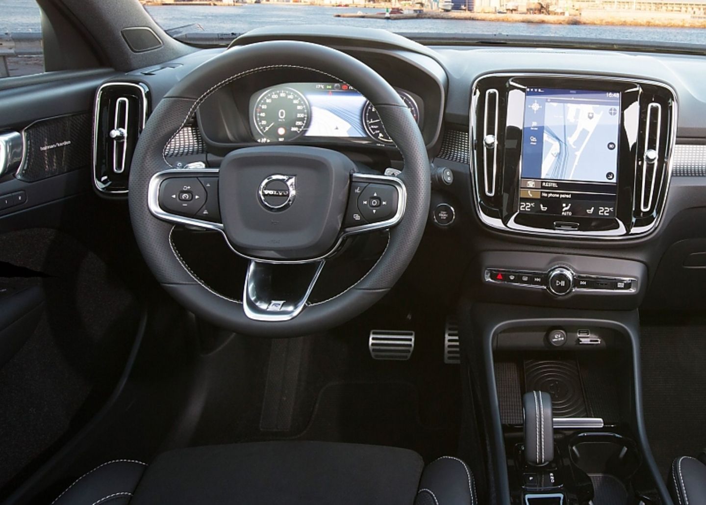 Das Cockpit des Volvo XC40 T3