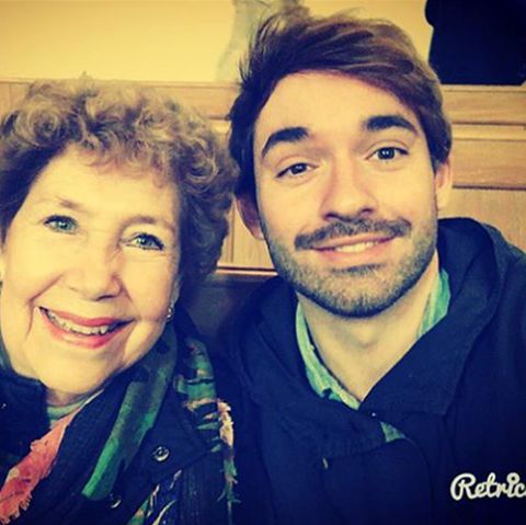 Daniel Küblböck und seine "Omi" Kerstin Elisabeth Kaiser