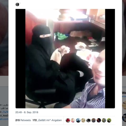 Screenshot aus dem Twitter-Video